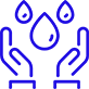 Icon depicting hands and donation.